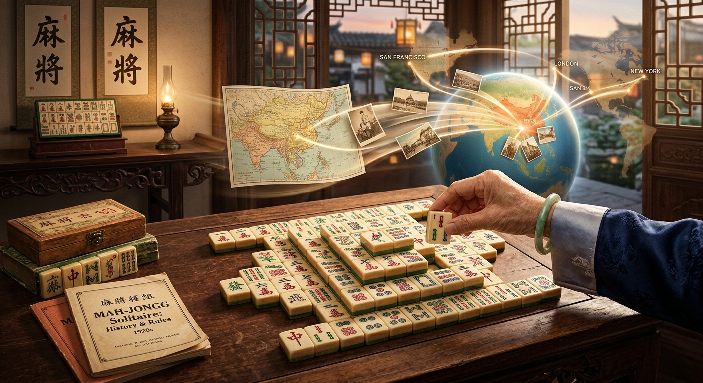 The History Behind Mahjong Solitaire and How the Game Spread Worldwide