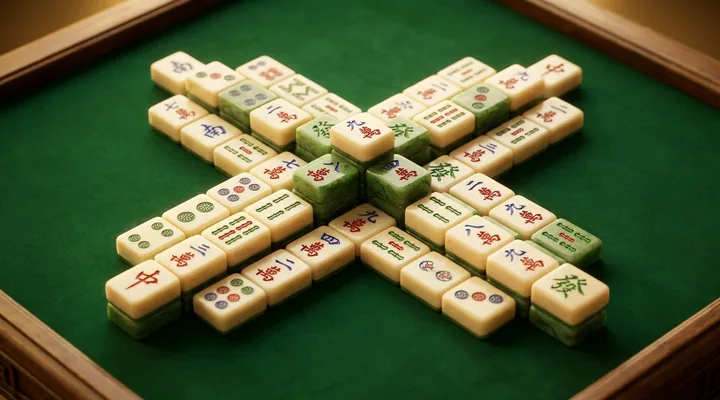 Goal: how to play Cross Mahjong
