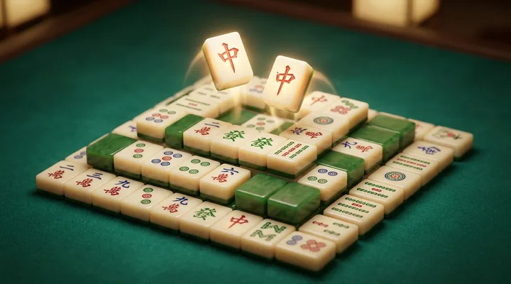 Matching: how to play Pyramid Mahjong